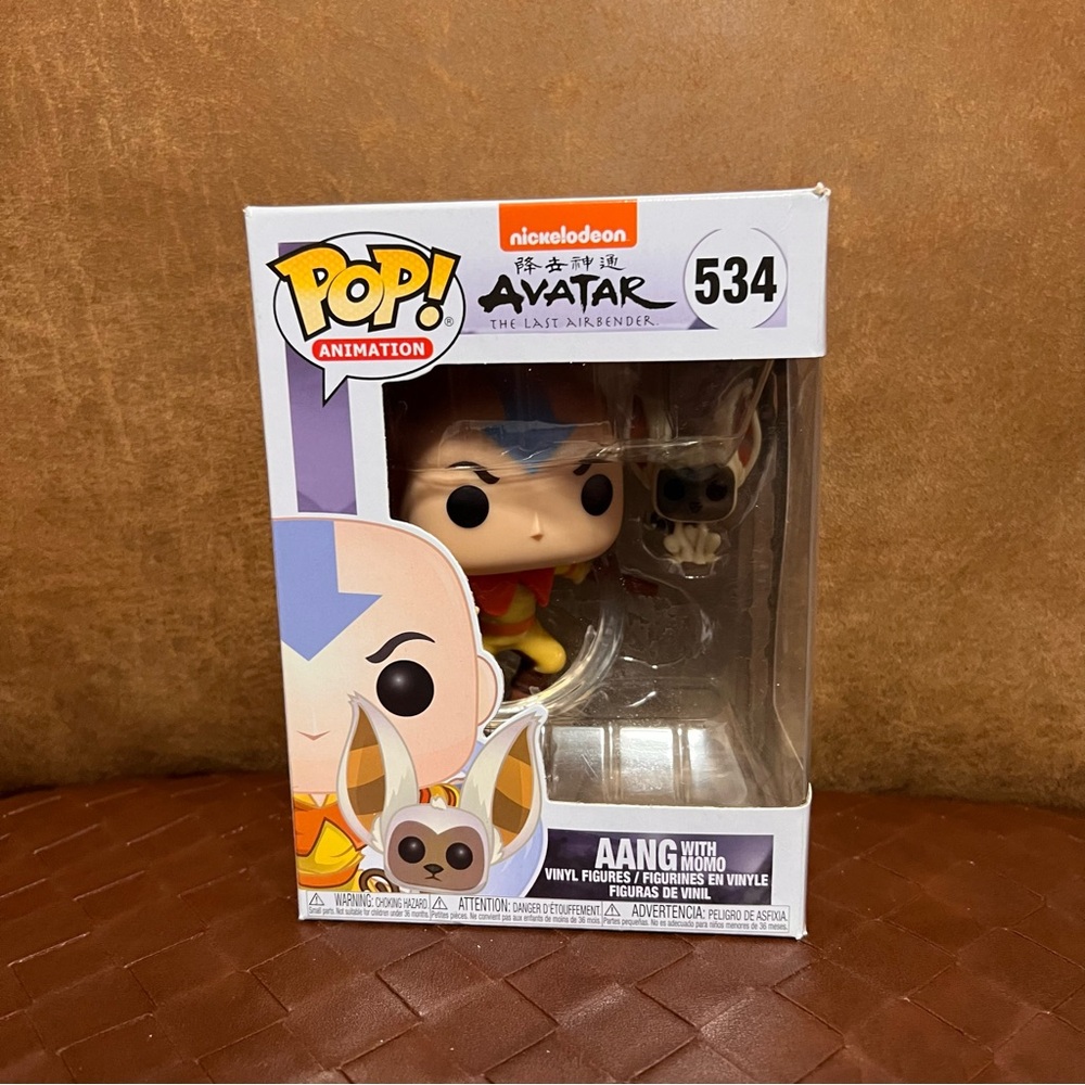Funko Pop- Avatar the lastr air bender- Ang with Momo-534
